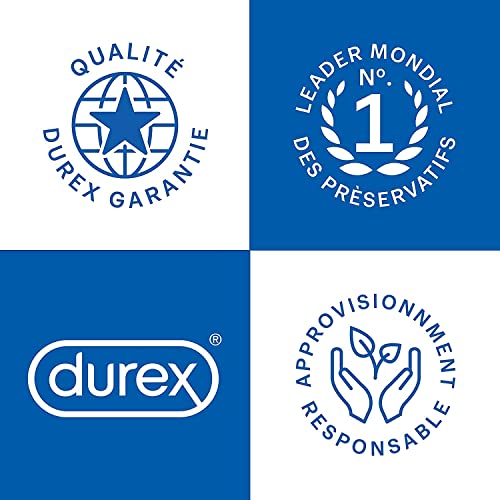 Durex Coffret Plaisir 40 préservatifs et 2 gels de massage