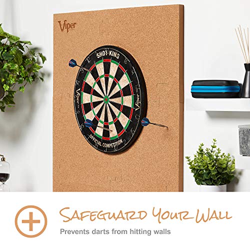 Protège-mur en liège Viper Wall Defender III marron clair pour cible de fléchettes - 3