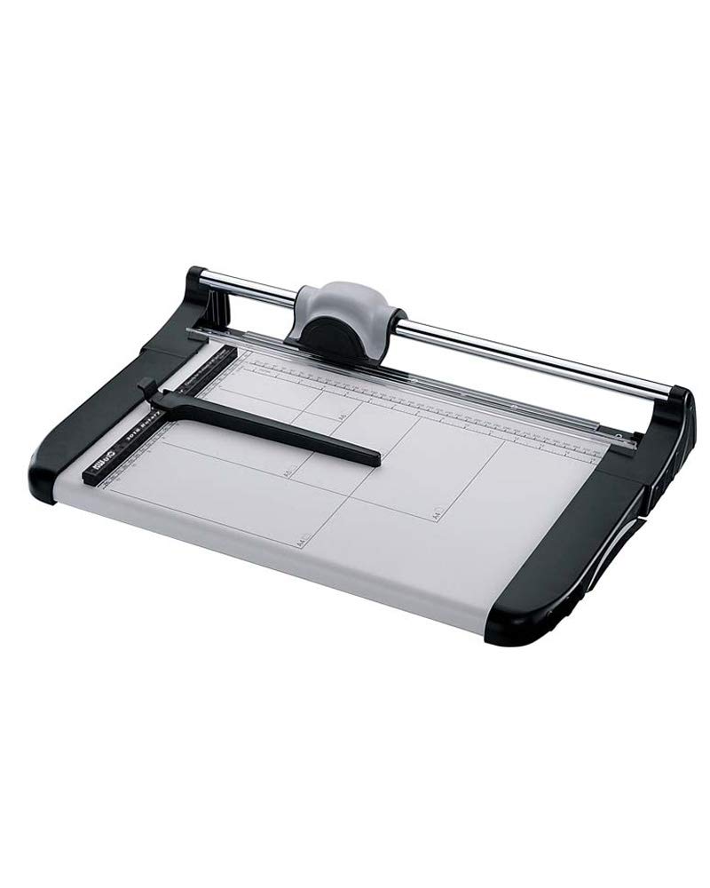 KW-triO 13919 Taglierina a Lama Rotante, A6-A3, Argento/Nero
