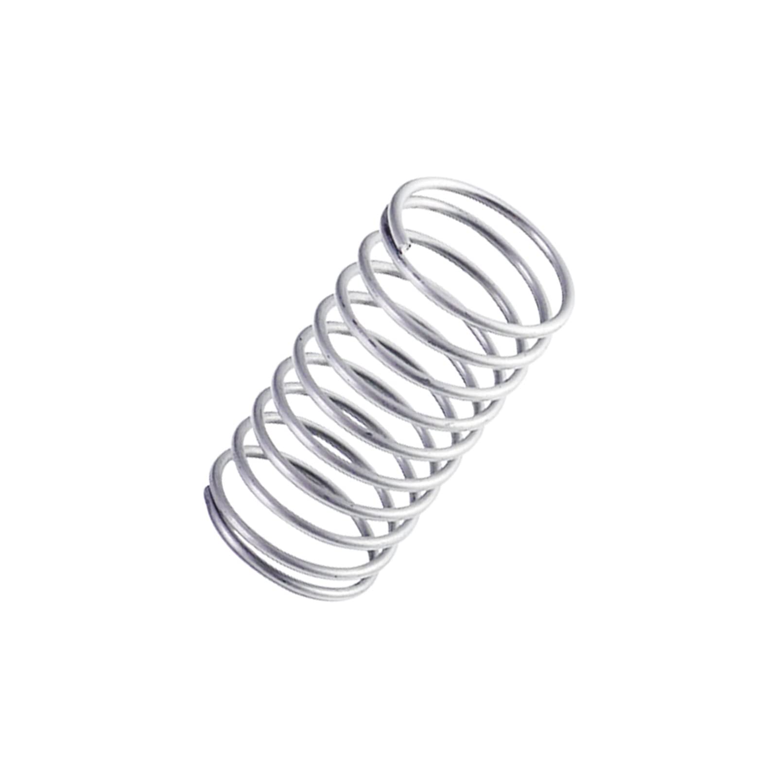 10 Molle Di Compressione Micro In Acciaio Inox – Filo 0,8mm – Diametri 5-15mm, Lunghezze 10-50mm