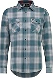 Three Sixty Six Flannel Shirt for Men - Mens Fitted Dry Fit Flannel Work Shirts