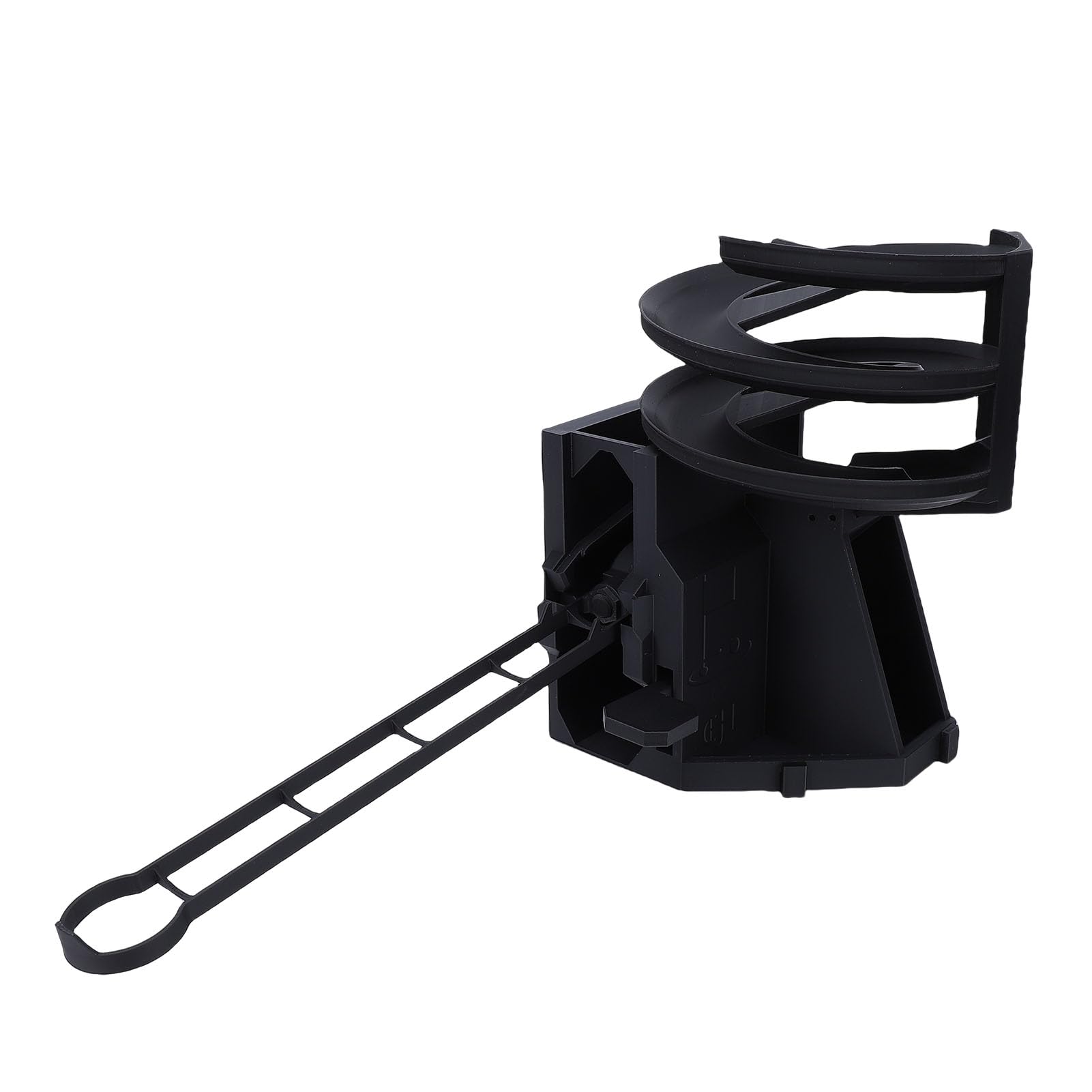 Pongnas Stazione di Ricarica da 3 Pollici con Orologio Digitale – Supporto Rapido da 15 W per Smartwatch e – Tappetino di Ricarica da Tavolo Verticale – Ingresso
