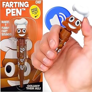 Farting Poop Pen Makes 7 Funny Fart Sounds &#...