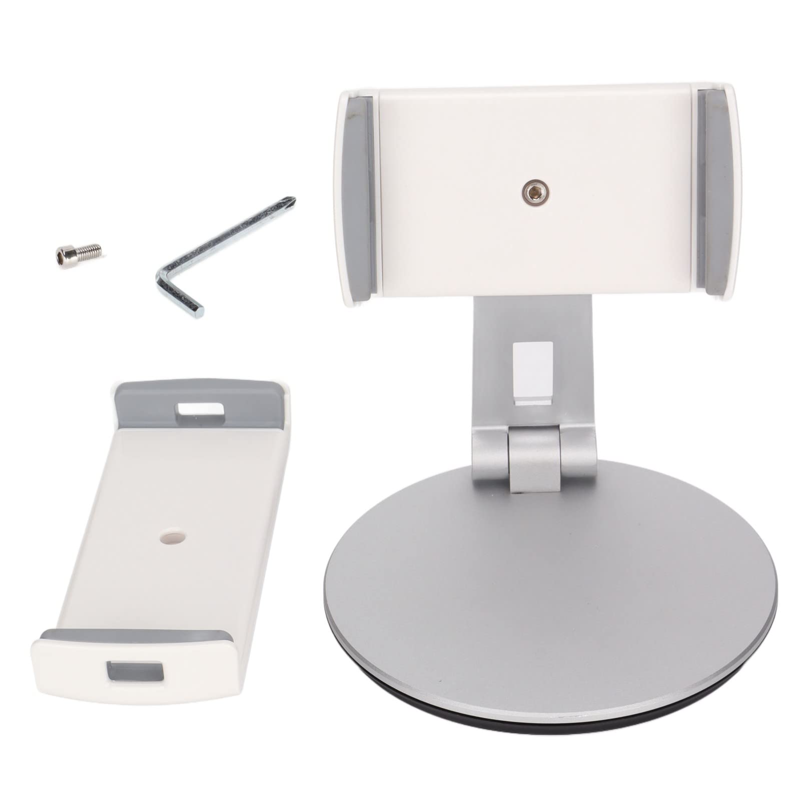 Soporte Ajustable para portátil con Soporte para teléfono, Elevador ergonómico de aleación de Aluminio para portátil, Soporte Plegable para Tableta con protección Completa de