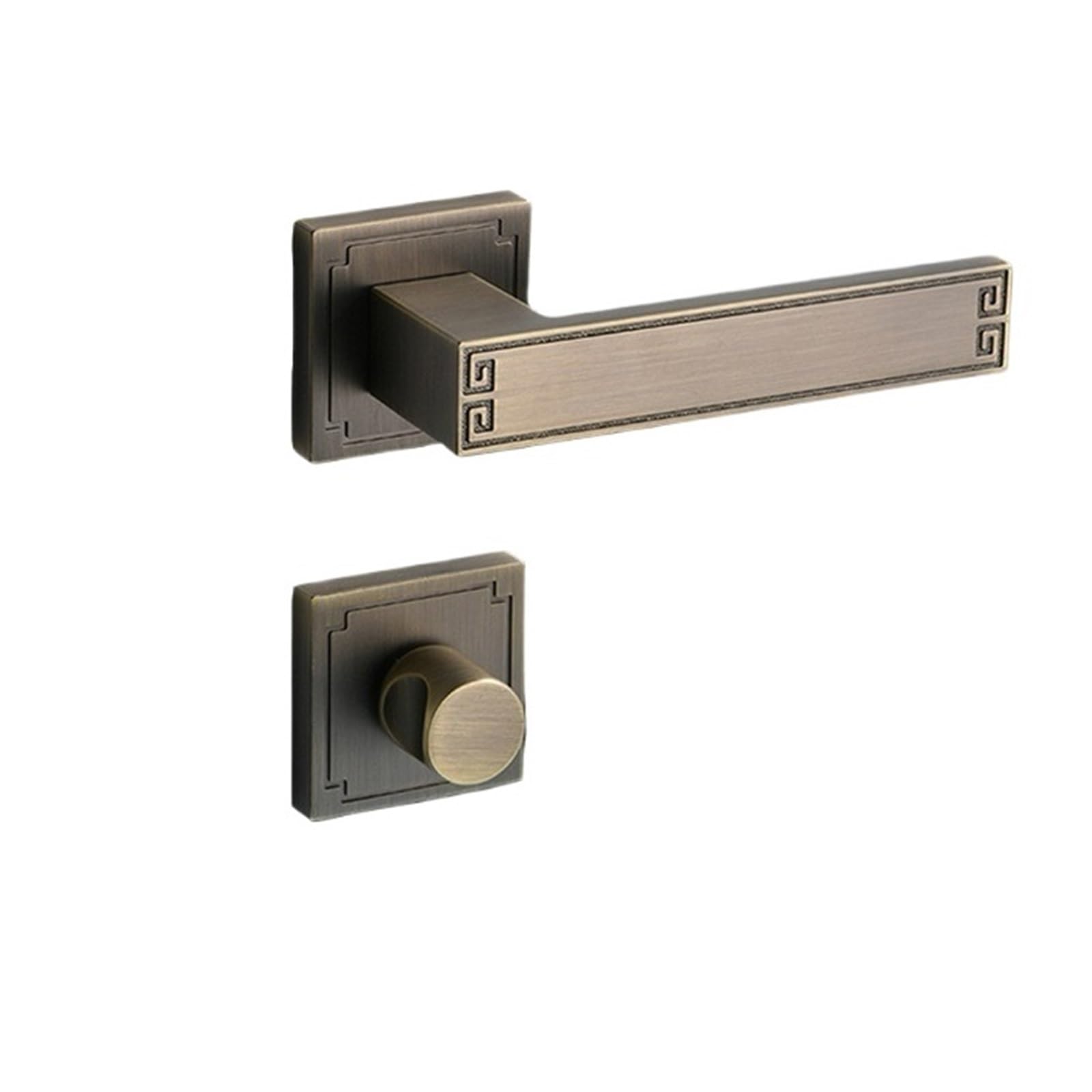 Serrure de porte invisible en alliage de zinc modèle B pour chambre