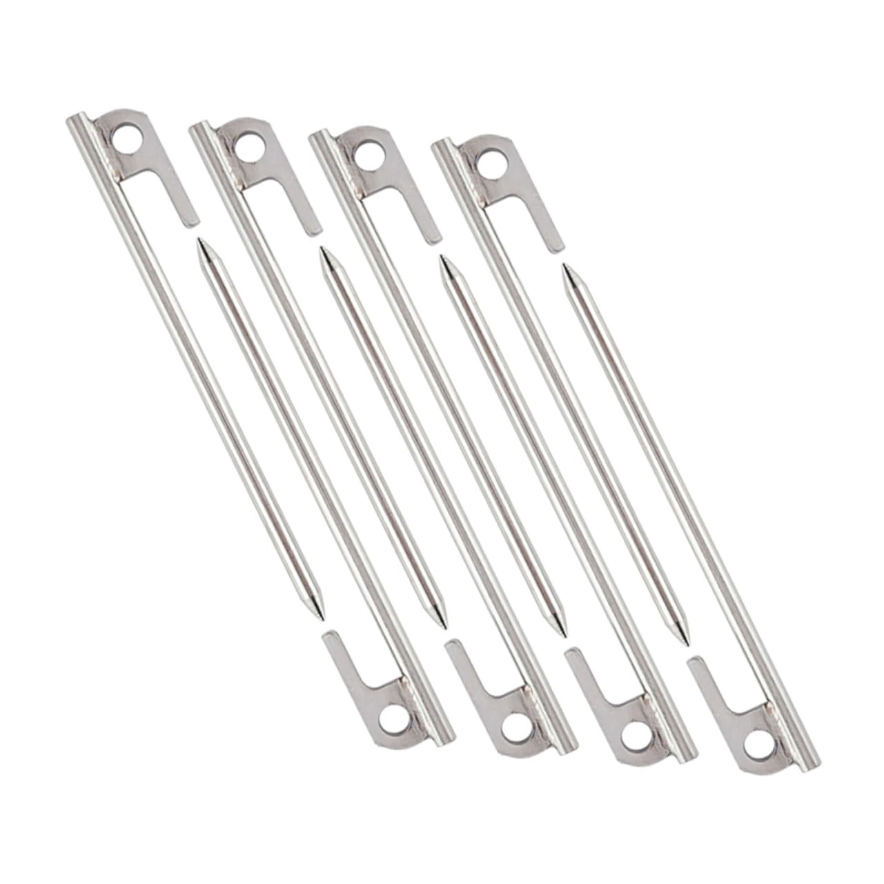 Estacas para tienda de campana clavos de resistentes y durables Toyvian