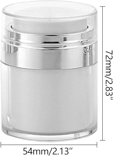 Miniatura 2 de Botella al vacío, botella vacía sin aire, dispensador de loción con bomba, recipientes de viaje para lociones y cremas a prueba de fugas, contenedor