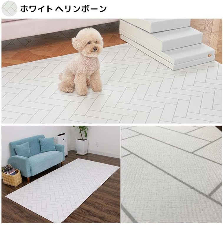 Amazon.co.jp: Carazマット抗菌 フロアマット65x180/0.6cm 厚手 防音 