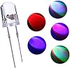 LED Emitting Diode Slow Flash Multi Color Changing Dynamics LED Diode Lights - 200pcs