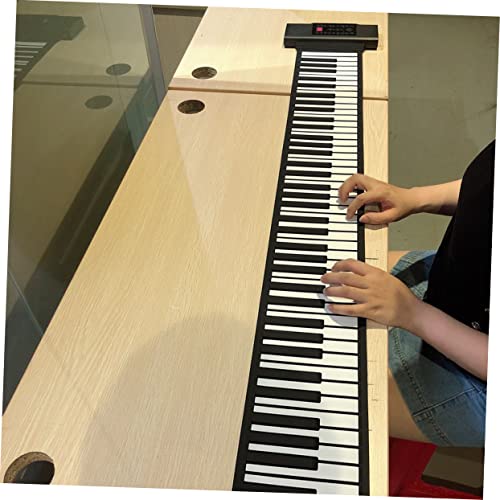 OFFSCH 1 Set 88 Roll 88 Touches De Piano Clavier En Silicone Piano 88 Touches Piano Électronique 88 Touches Piano Pliable 88 Touches Instrument De Piano Majeur Store Enrouleur En - Les Beatles, Paul McCartney, John Lennon, RIngo Starr, George Harrison OFFSCH 1 Set 88 Roll 88 Touches De Piano Clavier En Silicone Piano 88 Touches Piano Électronique 88 Touches Piano Pliable 88 Touches Instrument De Piano Majeur Store Enrouleur En – Image 4
