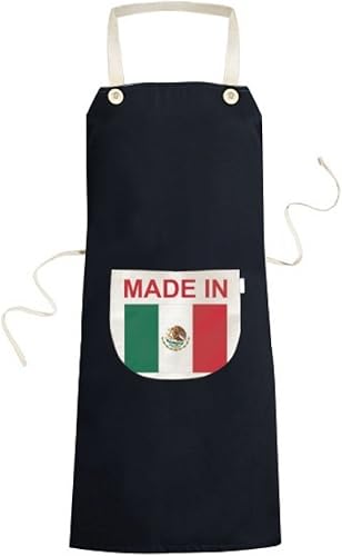 Miniatura 1 de DIYthinker Made in Mexico Country Love Apron Bib Sarong Cooking Baking Kitchen Pocket Pinafore