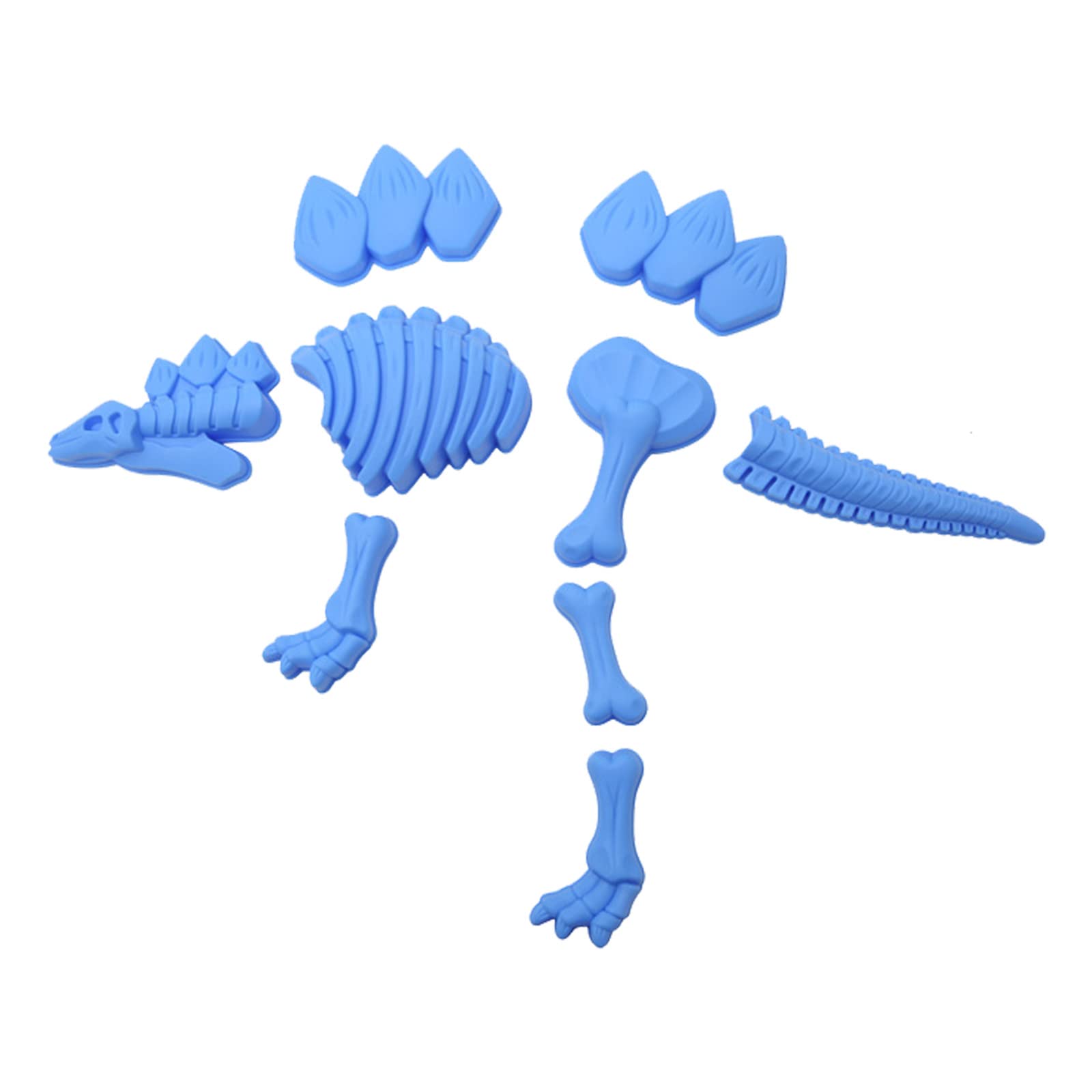 Play Sand Molds Dinosaur Skeleton Molds Children's Educational Beach Toys Summer Series