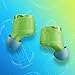 Skullcandy Jib True 2 Wireless Bluetooth Earbuds for iPhone and Android with Microphone / 33 Hour Battery / Charging Case / Great for Gym, Sports, and Gaming / IPX4 Water/Dust Resistant - Clear