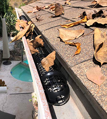 Product Image of the 20 Gutter Cups Gutter Guards - 30 Feet Long - Best Gutter Cover Protection – Easy DIY Installation, no Tools Required – Stop Leaves and Pine Needles from Clogging Gutters