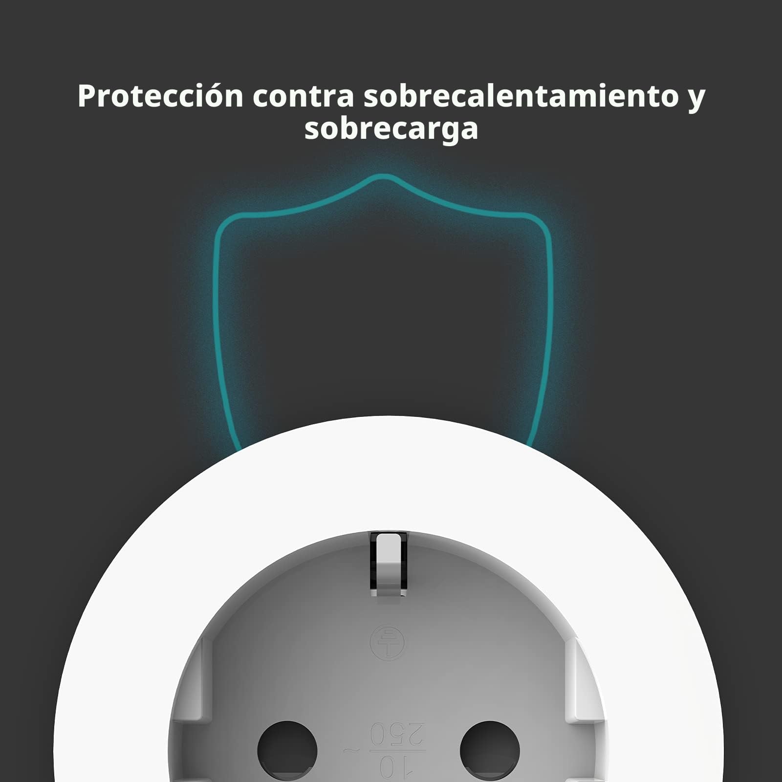 Aqara Enchufe Inteligente, Requiere HUB, Zigbee 3.0, con Programación, Temporizador y Control de Voz, Control de Energía, Compatible con HomeKit, Alexa, Google Assistant e SmartThings