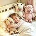 Imagen de eleqwywdyq Peluche Que Corre, Peluche Vaca, 45 cm