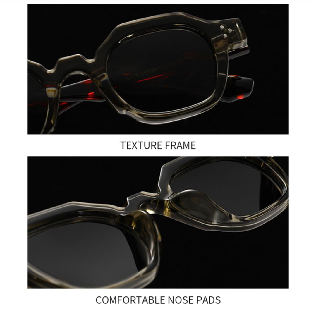 Okulary przeciwsłoneczne Polygon Polarized Retro Rivets Shades UV400