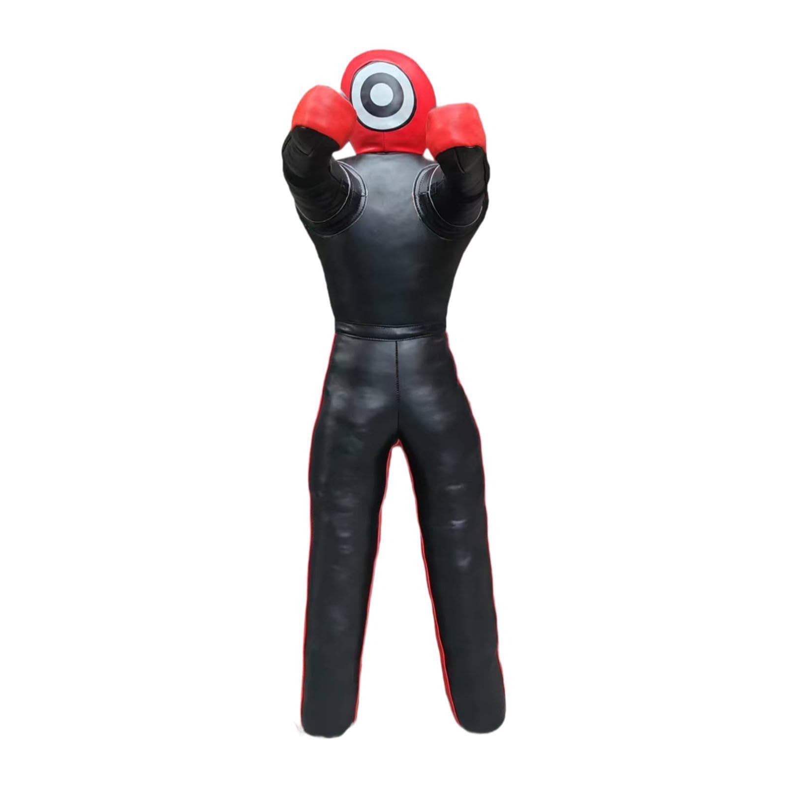 rockible Unfilled Wrestling Dummy, Punching Bag, Professional Boxing Dummy,Grappling Training Aid for Practice Workout,Throwing Indoor, 175cm Height