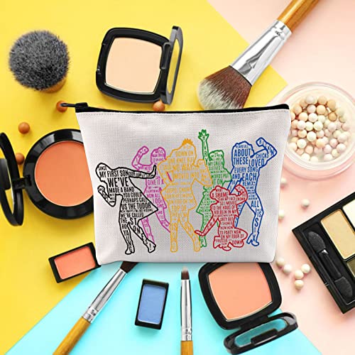 Six The Musical Inspired Gift Musical Merch Six Queens Makeup Bag Musical Theater Lover Gift Broadway Musical Merchandise (British History .) - Image 4