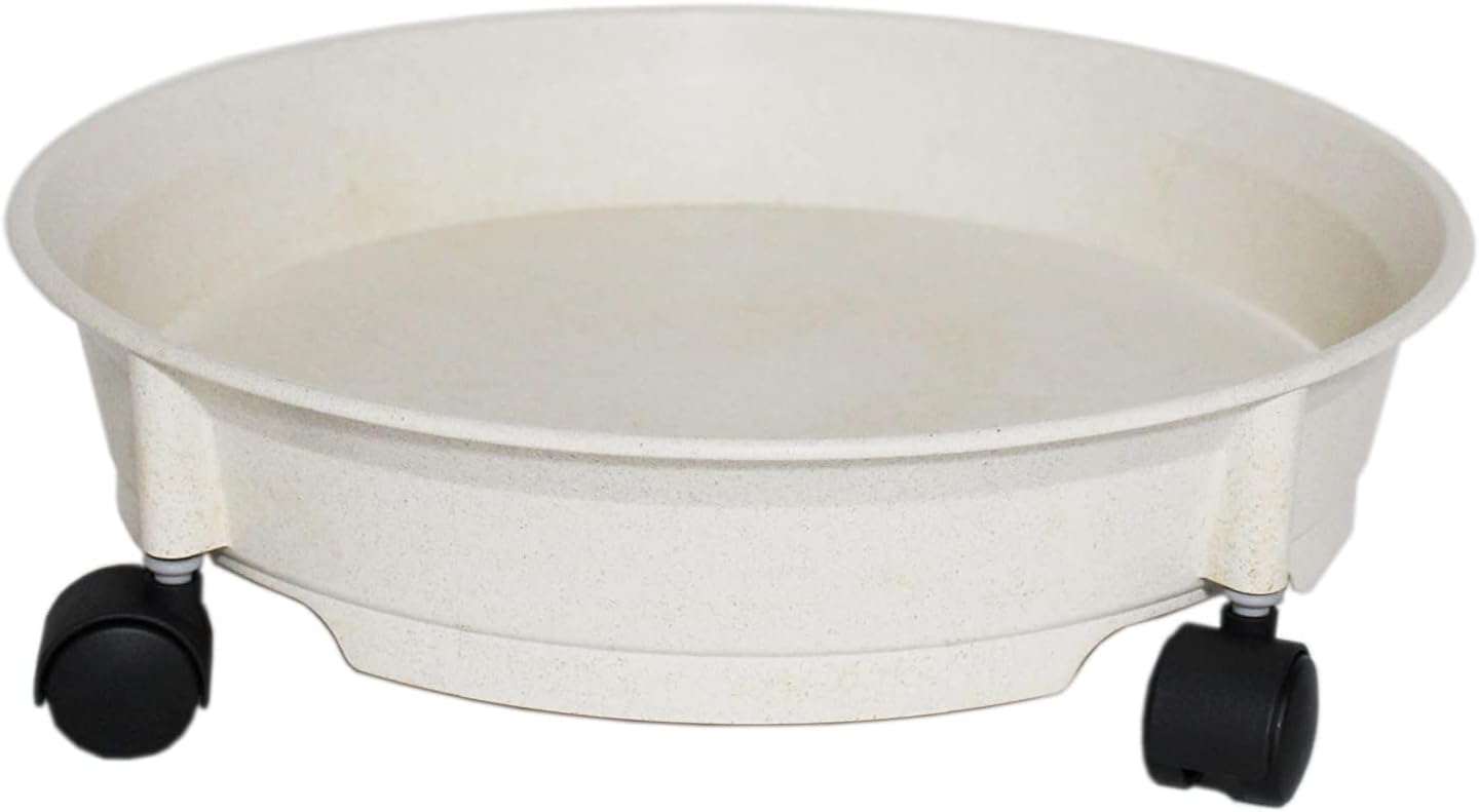 Mommic Caster Plate, Type 30, White