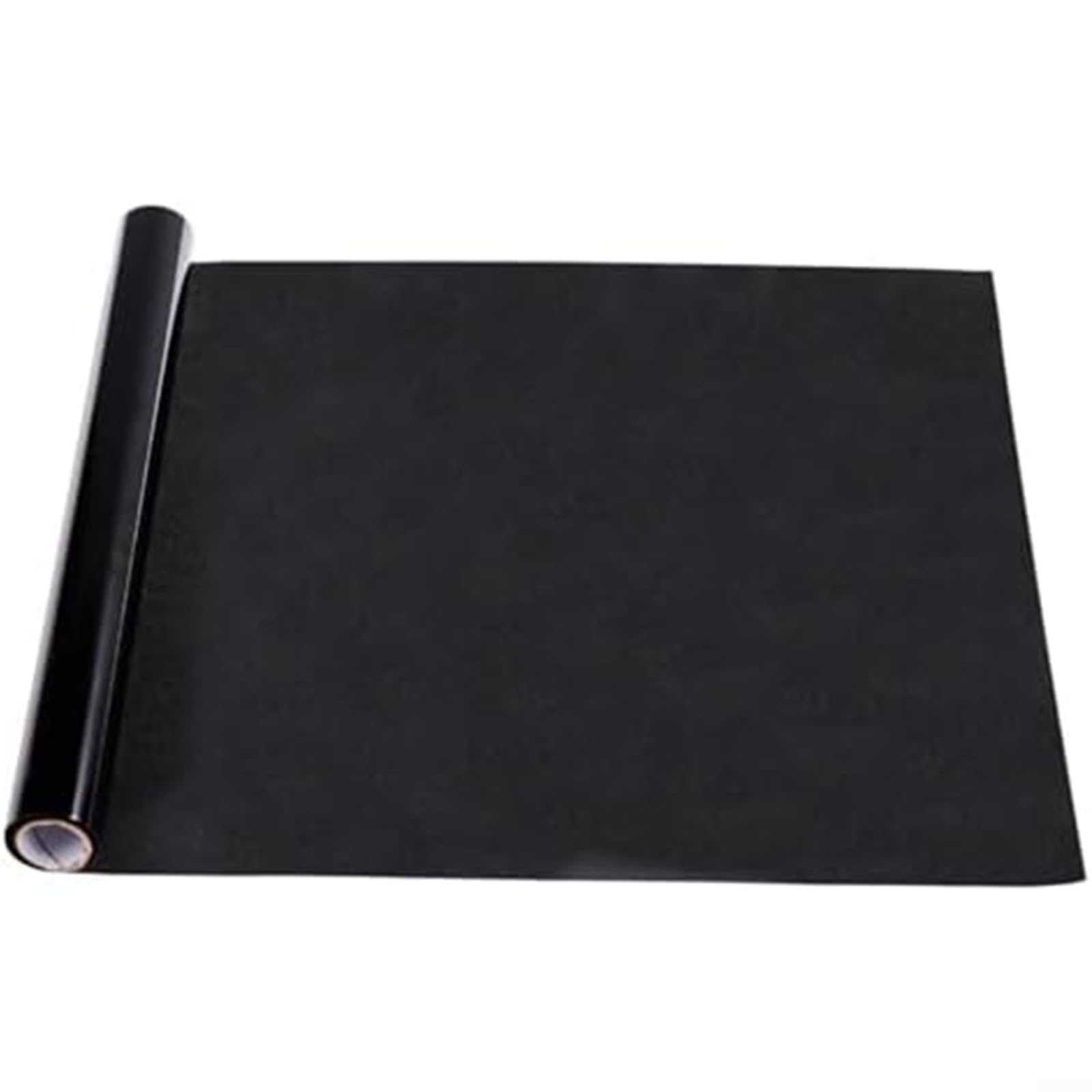 Sfondo per acquario adesivo nero statico in PVC per acquari (50 x 200 cm)