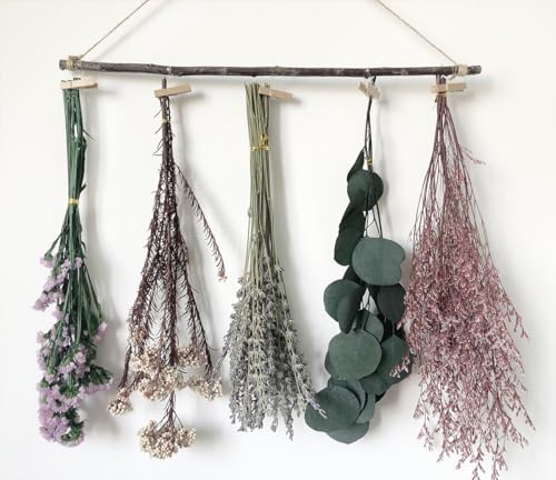 DongArts Natural Dried Flower Rack, Dried Flower...