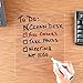 StoreSMART - Dry Erase Clear Adhesive Sheets - 5-Pack - DE1175-5