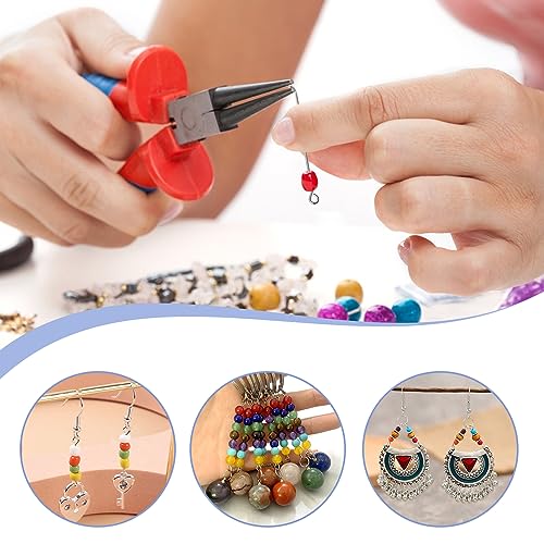 TOAOB 40mm Ösenstifte Edelstahl 300 Stück Open Eye Pins Silber für Ohrring Anhänger Perlen Schmuck DIY Handwerk Machen