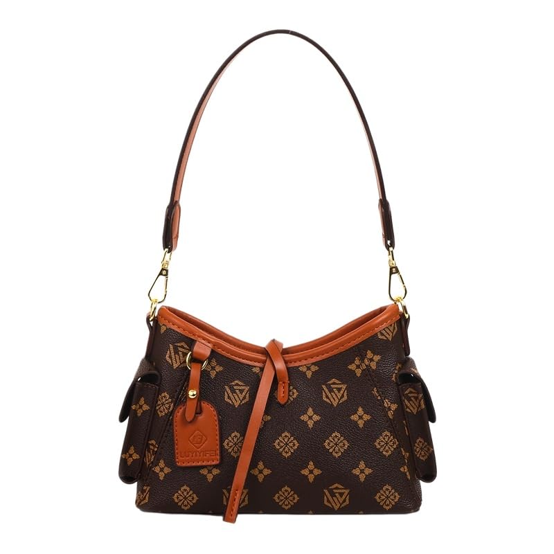Bolso tote de presbicia grande tipo maxi bolso retro con estampado retro