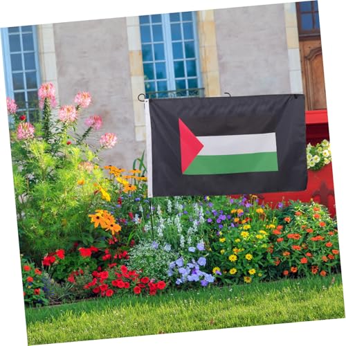 Drapeau décoloration bannière décorative extérieure : lot 5 pièces festivals - 5