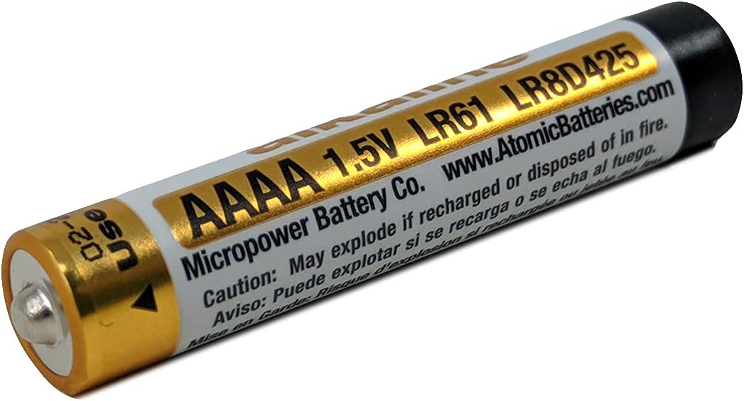Atomic AAAA 1.5V Ultra Alkaline Batteries LR8D425 AM6 LR61 E96 MN2500 (60 Batteries Total) : Health & Household