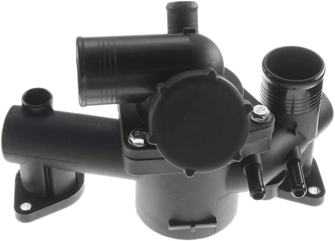 A-Premium Engine Coolant Thermostat Housing Assembly Compatible with Ford Thunderbird 2003-2005 Lincoln LS 2003-2006 V8 3.9L
