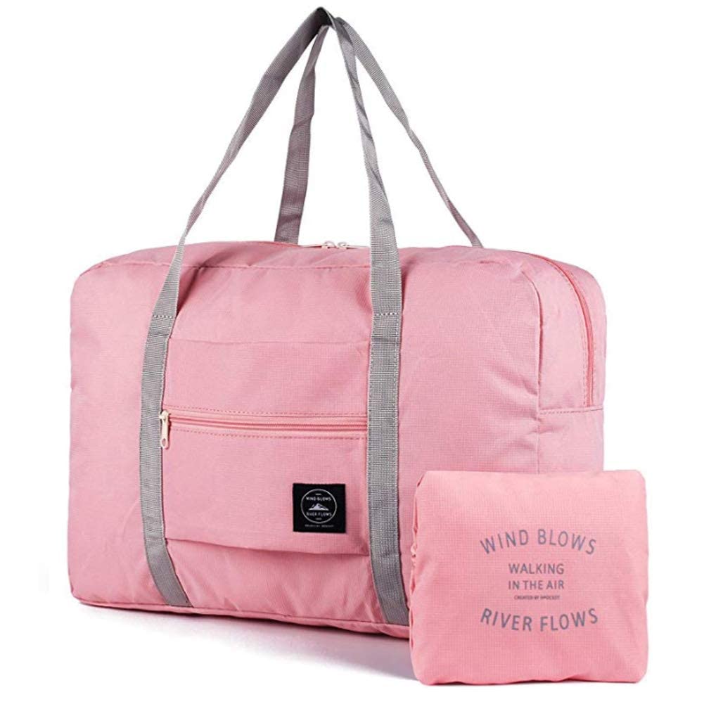 Foldable Travel Duffle Bag, Large Capacity Waterproof Carry-On Luggage, Lightweight Weekender Bag for Gym, Sports, Airplane Cabin & Overnight Travel (Men & Women)-image-40