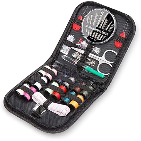 Sewing Kit, Lindastas Small Sewing Kits, Sewing Kit for Adults,Sewing Supplies for Home,Travel,Emergency,Equipped with Sewing Needles, Thread, etc (68pcs) Cover