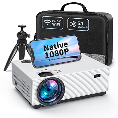 4K Projector with 5G WiFi and Bluetooth