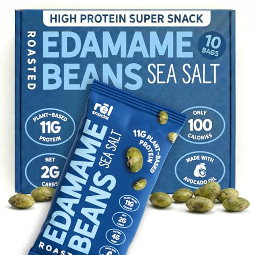 Rel Snacks Roasted Edamame