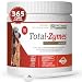 New and Improved! Total-zymes Now with 16 Digestive Enzymes for Pets Treats 365 Cups of Pet Food! For Dogs and Cats