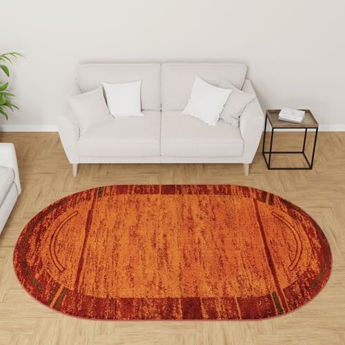 Tapete decorativo Unique Loom Autumn Collection ovalado 96 x 63 in miniatura 4