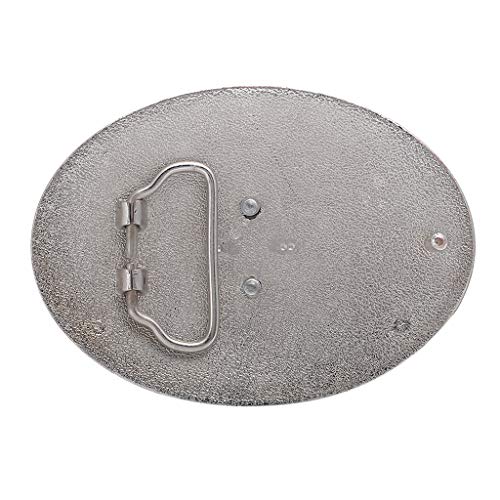 oshhni Acessórios para Cintos para Calças de Ganga de Strass Western Rodeo Longhorn Bull Belt