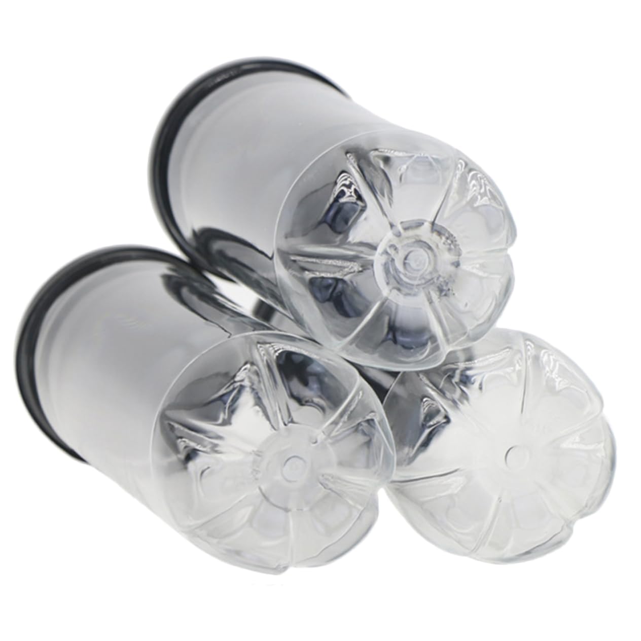 Hemoton 3Pcs Portable Tennis Ball Storage Tube Transparent Holder with Lid and Container for Tennis Balls Table Tennis Balls and Other Sports Supplies