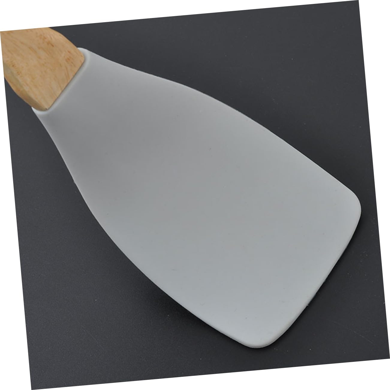 Gatuida 6 Stück Teiliges Silikon Kochutensilien Set mit Holzgriff Hitzebeständig Antihaftbeschichtet Flexibel Spatel und Schaber für Küche und Backen Leicht zu Reinigen Spülmaschinenfest