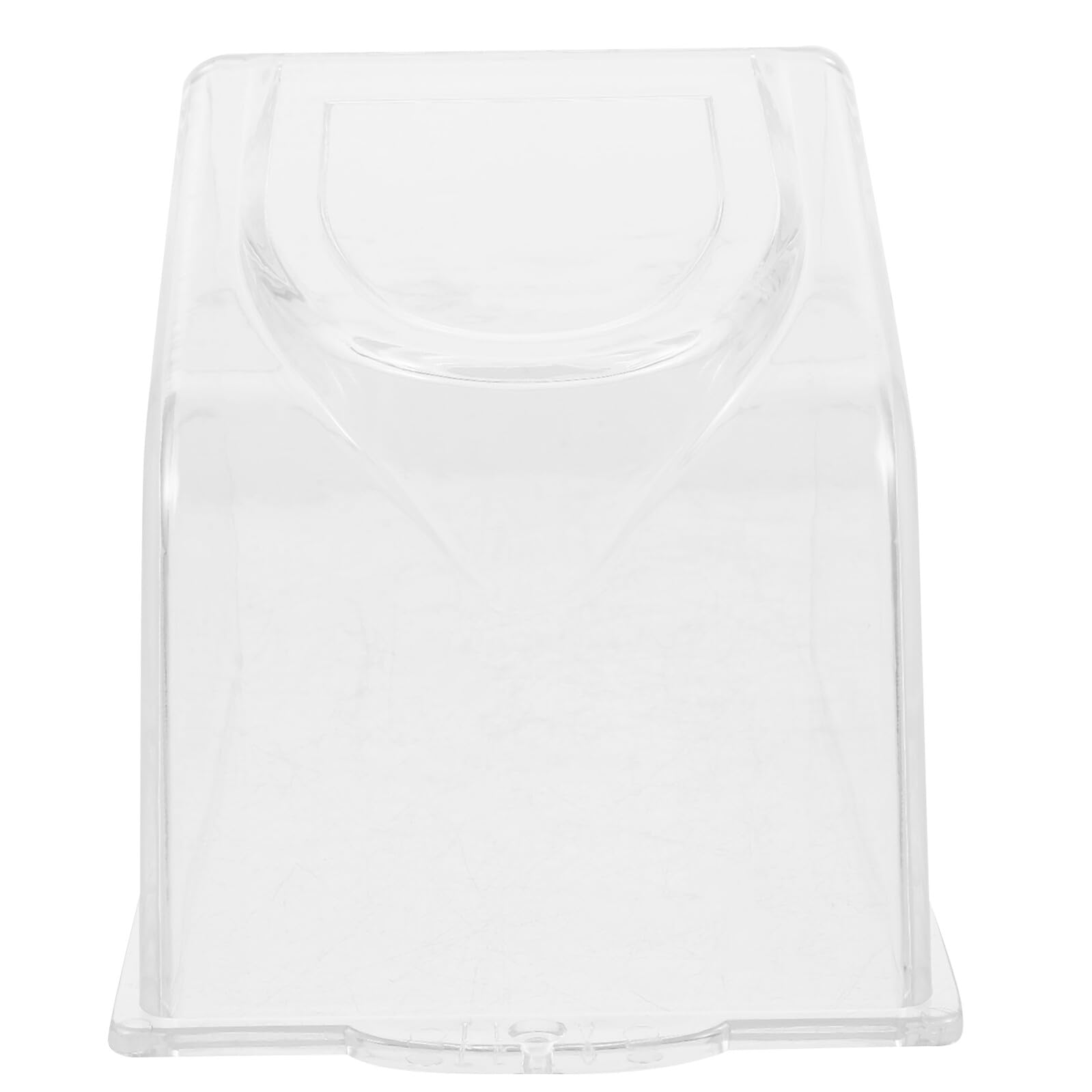 Cubierta de lluvia para timbre impermeable caja protectora exterior plástico