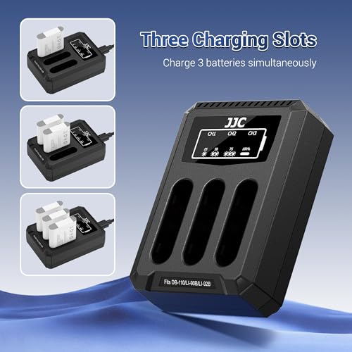 Image of Sony NP-BX1 Triple Battery Charger Compatible with Sony ZV-1 RX100 VII RX100 VI RX100V RX100 IV RX100 III RX100 II HX90 HX90V HX99 HX95 HX80 Built-in USB Cable + 16 Inch Extension Cable