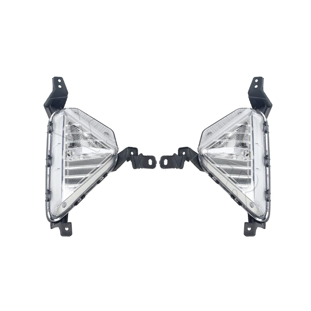 JESYMBX For Hyundai Elantra Sedan 2019 2020 Car Front Bumper Fog Lamp Turn Signal Lamp Cover 92302F2510 92301F2510 Without Bulb