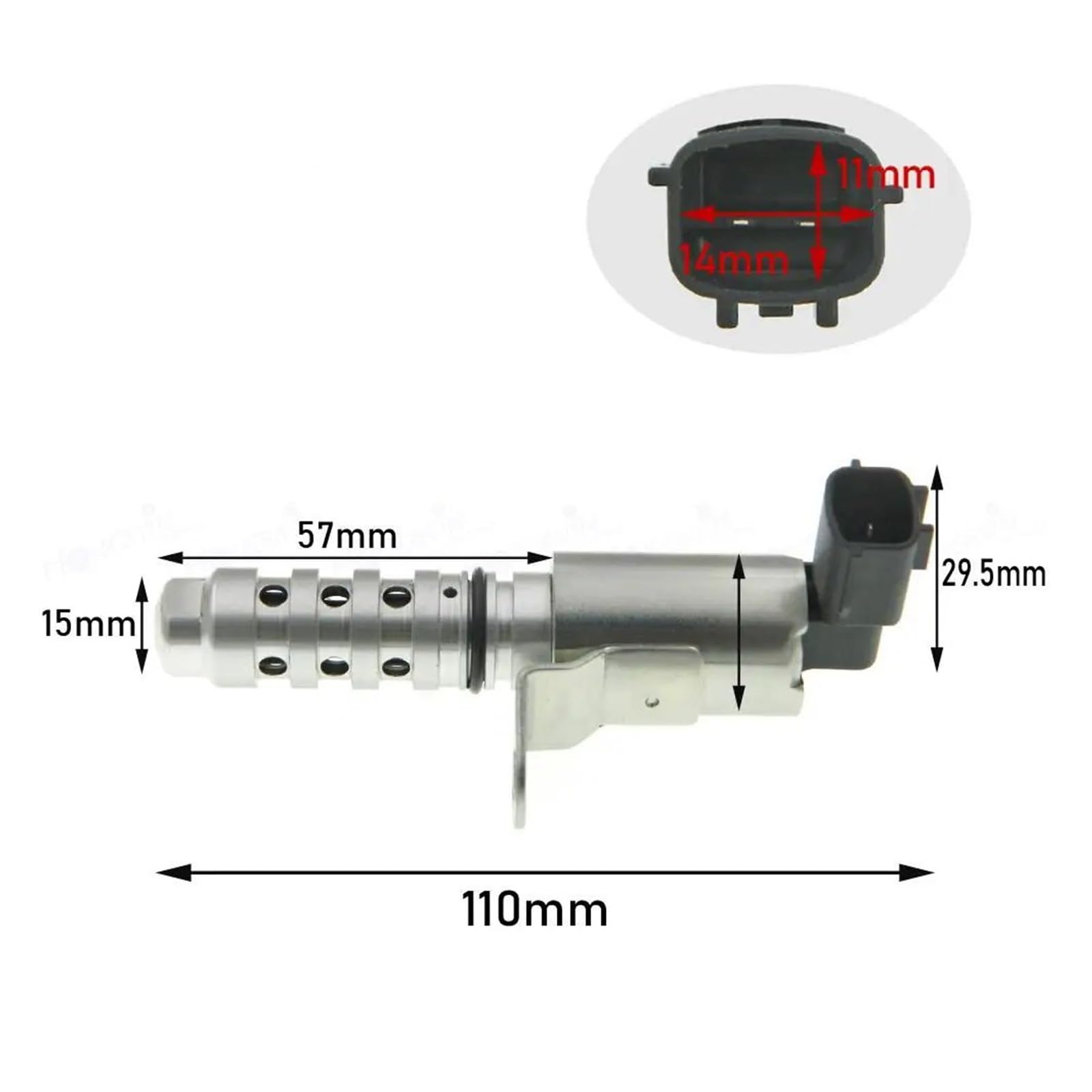 Timing Control Valve,Fit For Nissan, Qashqai Juke NV200 Tiida Versa 23796EN200 23796 EN200 23796-EN200 VVT Camshaft Zawór sterujący ciśnieniem oleju silnikowego