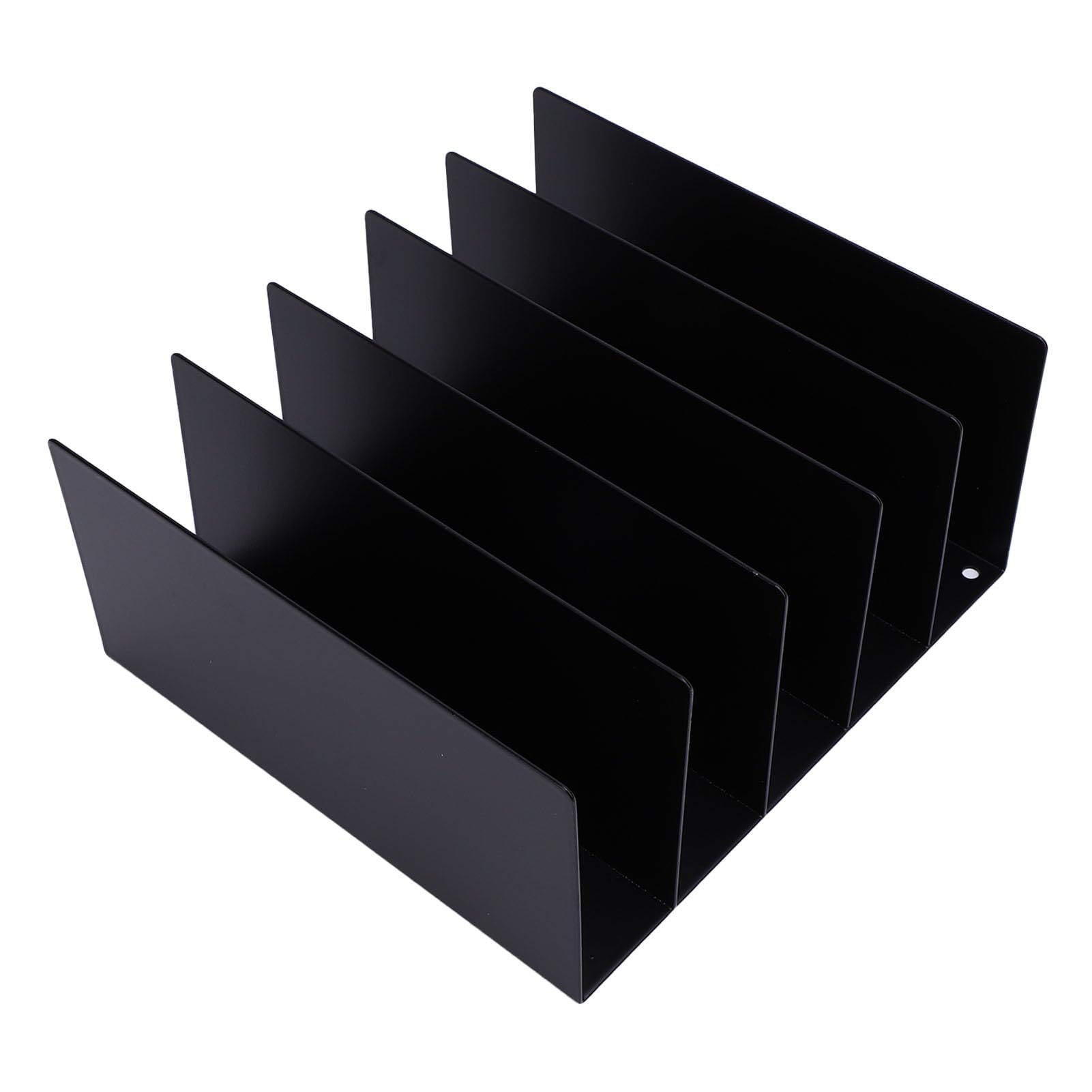 Clasificador de archivos portátil con 5 compartimentos, escritorio de hierro para oficina, escuela y hogar, solución eficiente de almacenamiento y clasificación de documentos