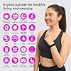 DuckDik Smart Band, Fitness Tracker Bracciale Intelligente Uomo Donna, Smartband Sportiva Contapassi con GPS Integrato, Cardiofrequenzimetro da Polso, SpO₂, Notifiche WhatsApp, 2 Cinturini Nero + Nero #1