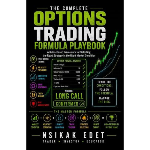 THE COMPLETE OPTIONS TRADING FORMULA PLAYBOOK Audiobook By Nsikak Edet cover art
