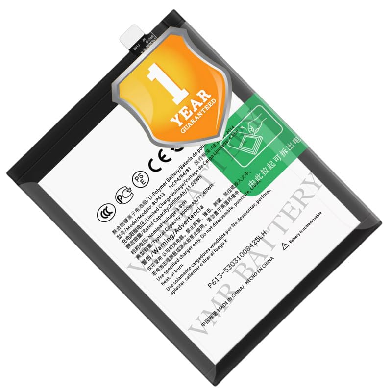 Image of Original BLP613 Battery Compatible for OnePlus 3 (A3000, SM-A3000, A3003) - (3000mAh) - 1 Year Warranty K7