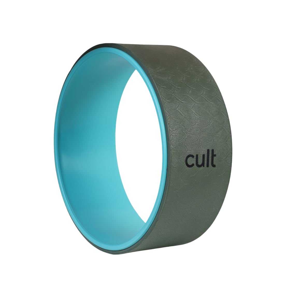 Cult Yoga Wheel for Back Stretching and Flexibility Training Anti Slip TPE Surface Support Wheel for Yoga Poses Balance and Strength Sweat Resistant Fitness Accessory for Men and Women Green-image-8